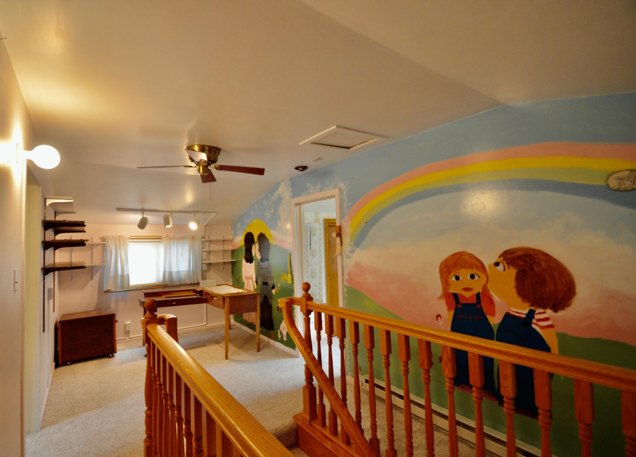Upstairs Study Area