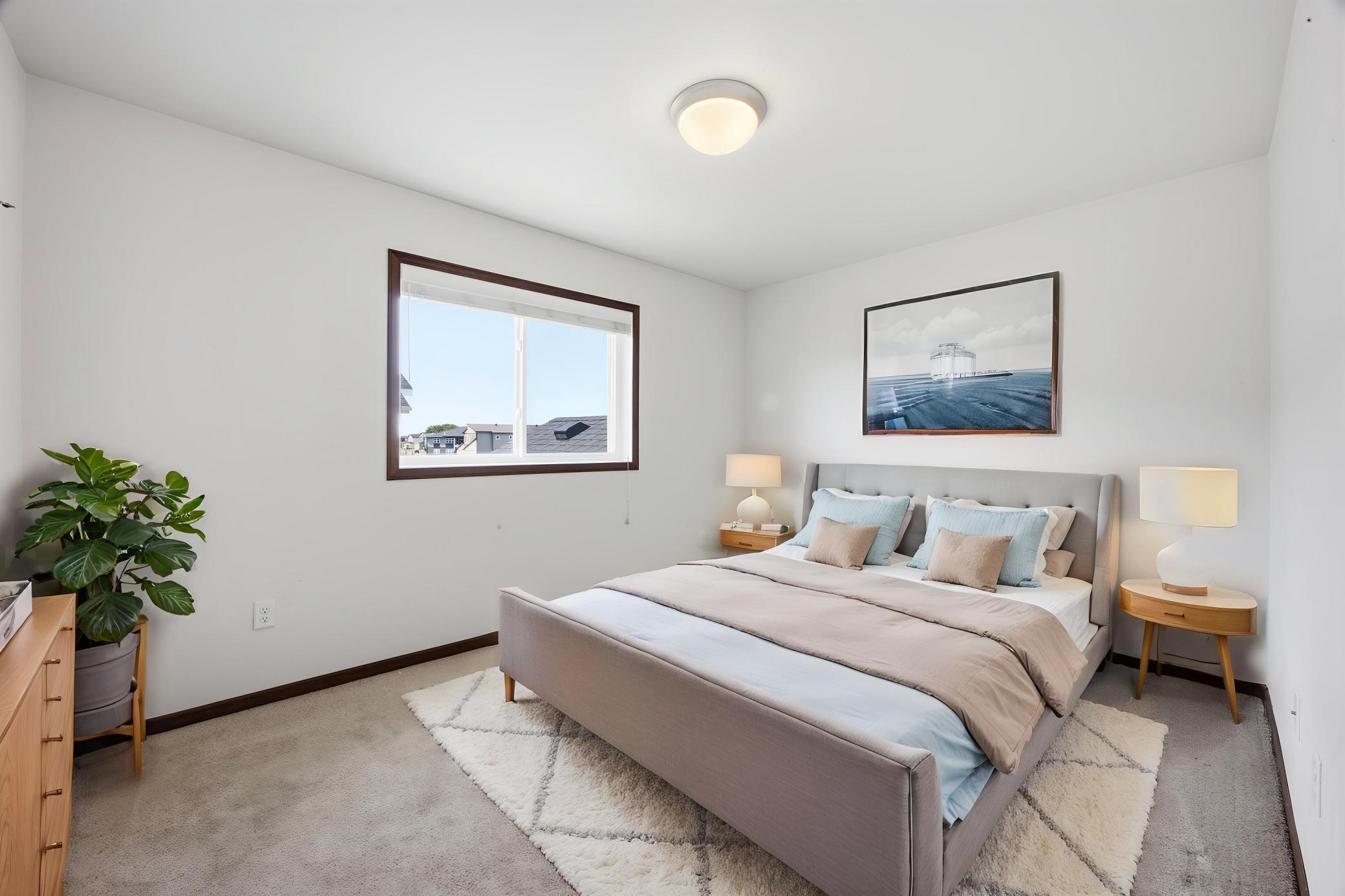 Virtually Staged Bedroom 2