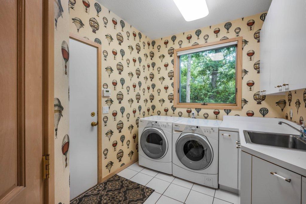 Main floor laundry
