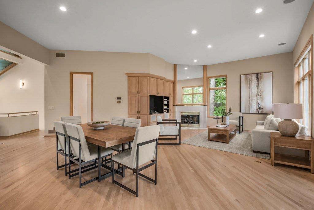 Dining and Living room