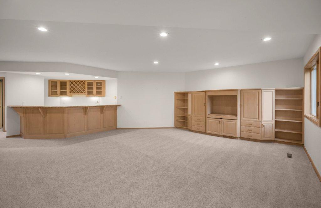 Lower level great room