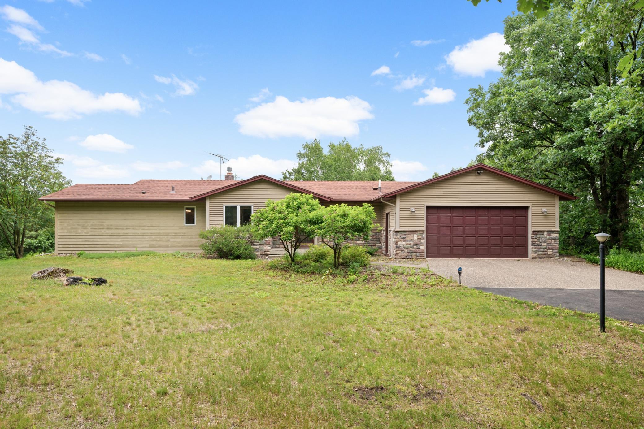 Backing to the Sand Coulee, this property offers a beautiful setting with mature trees, abundant wildlife, and access to additional recreational space enjoyed by several neighboring properties.