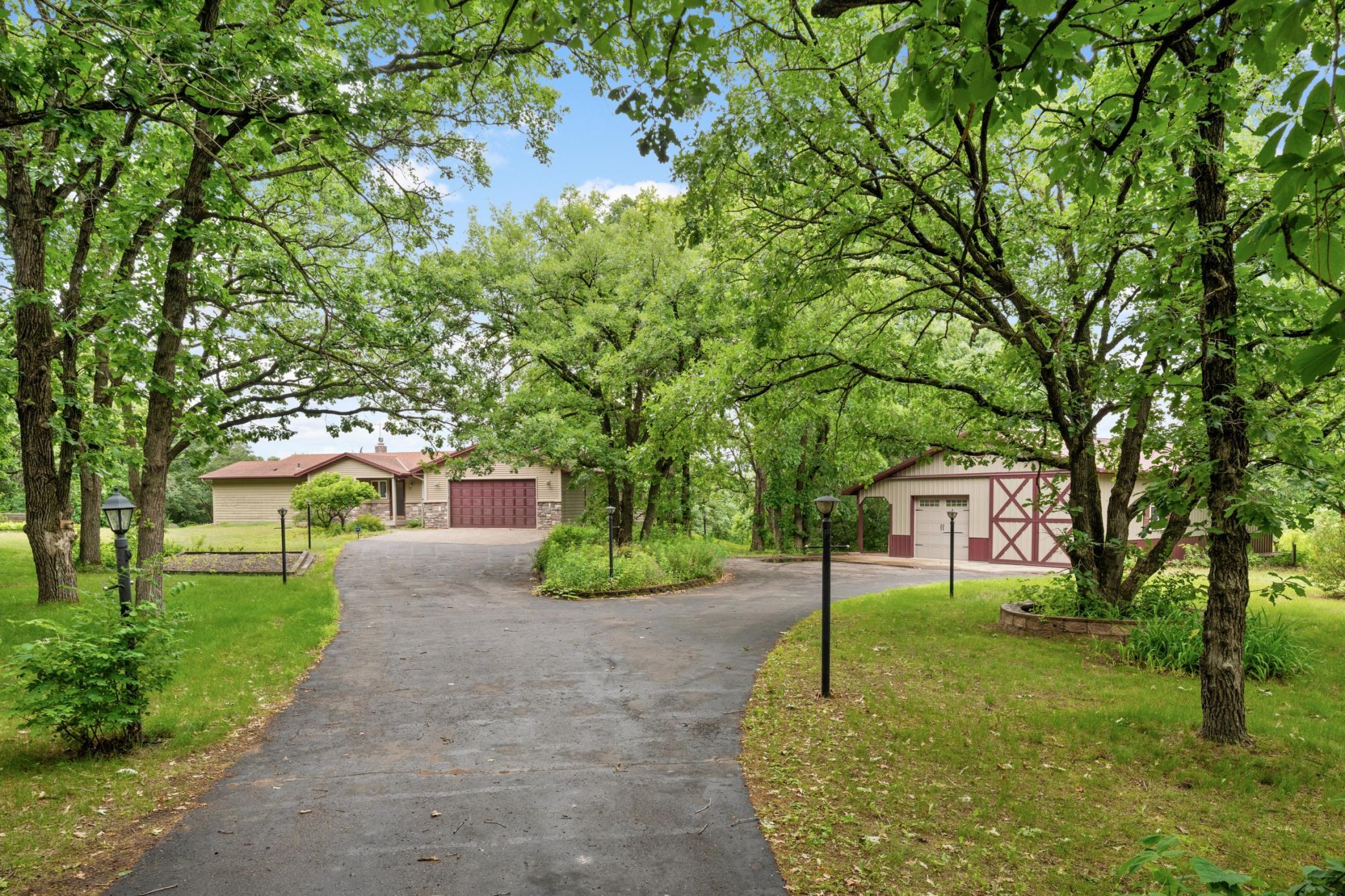 Rare opportunity to own over 13 acres on paved roads just south of Hastings in one of the area's most sought-after country neighborhoods.