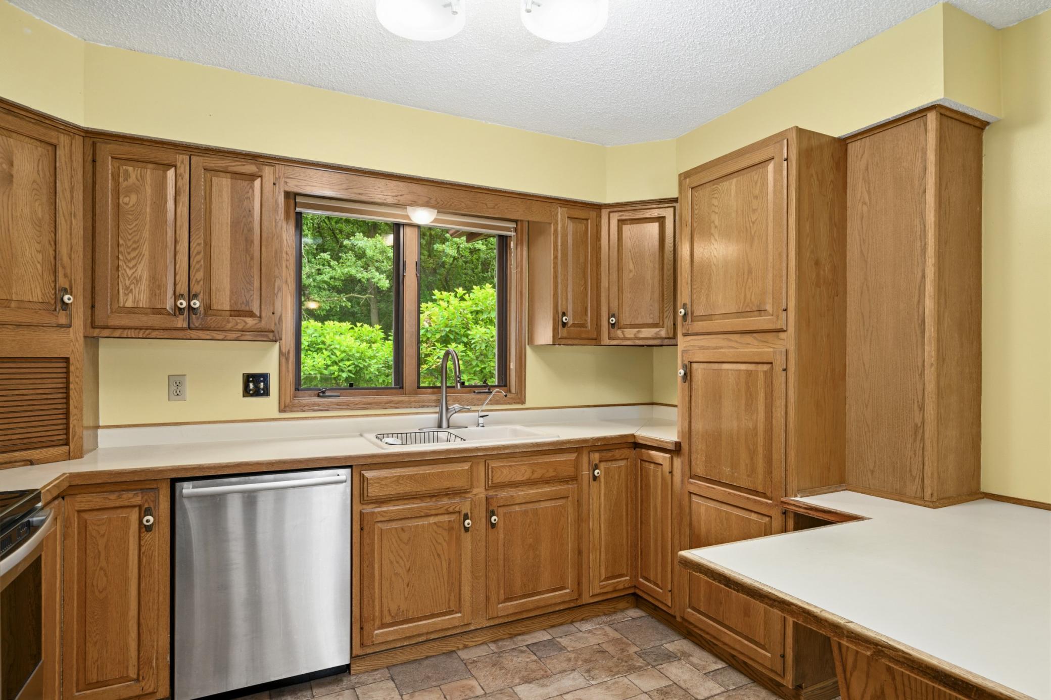 Pantry & Kitchen Window to Enjoy the Wildlife!