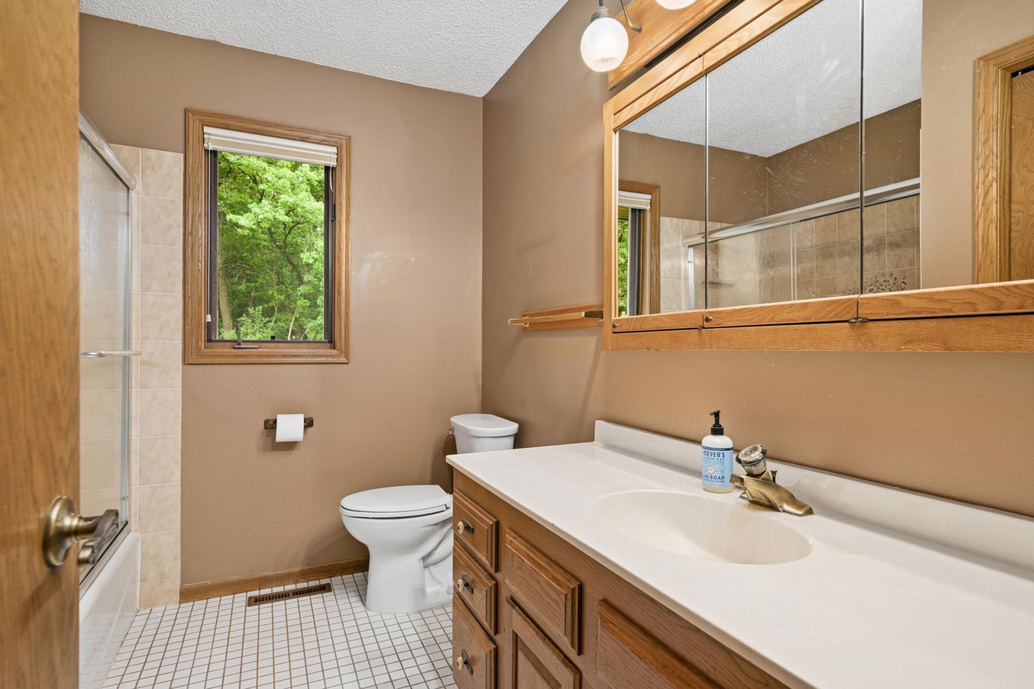 Full Bath on the Main Level.