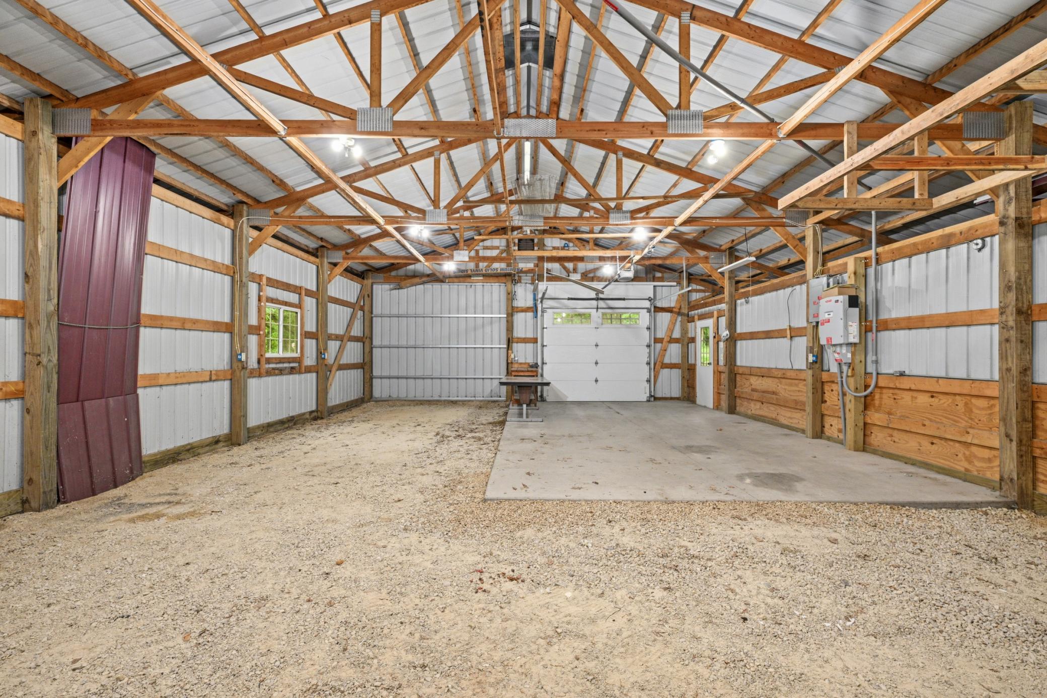 Another View of the Outbuilding. Plenty of Space for Toys!