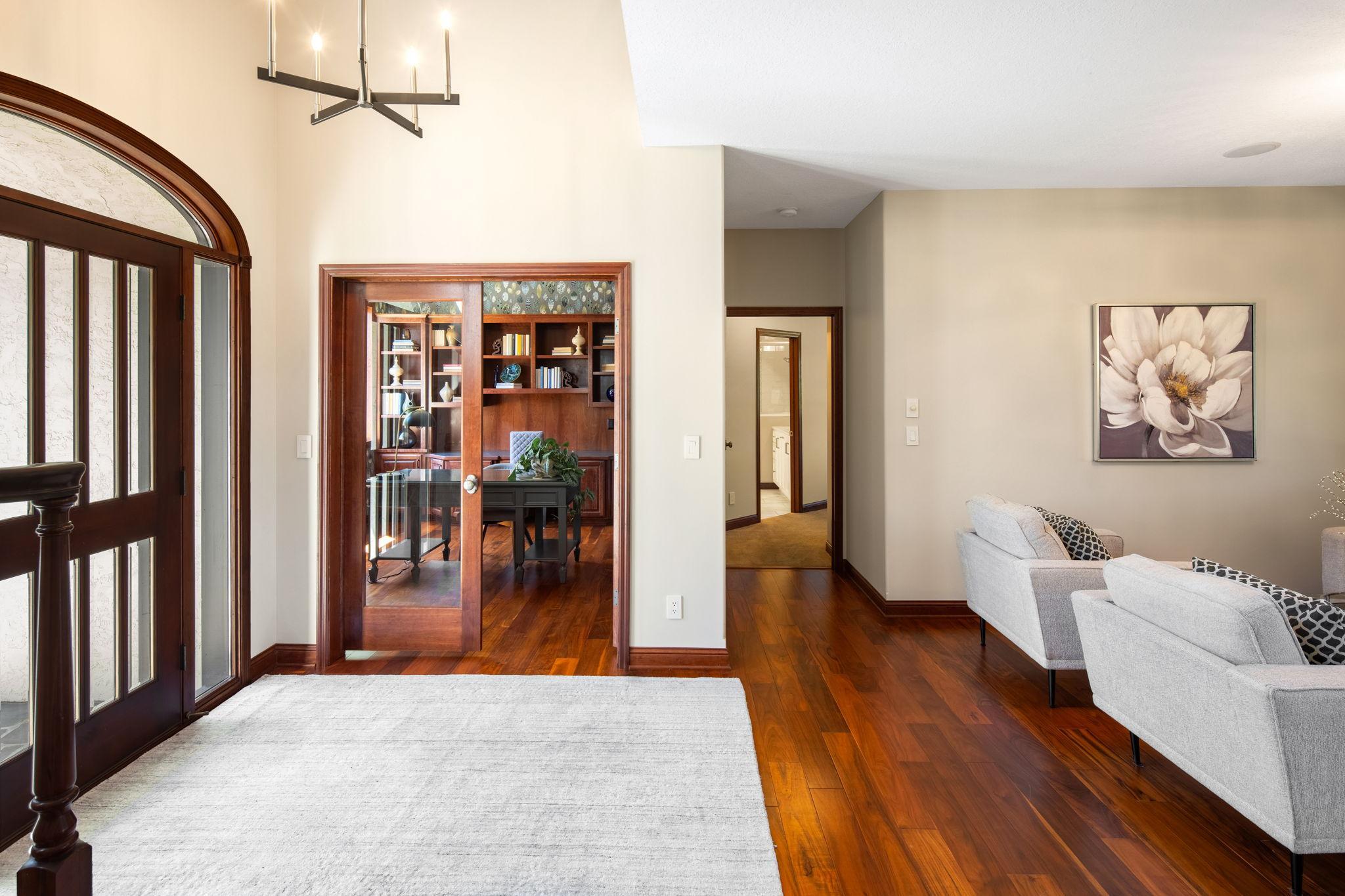 An immediate sense of light and openness!