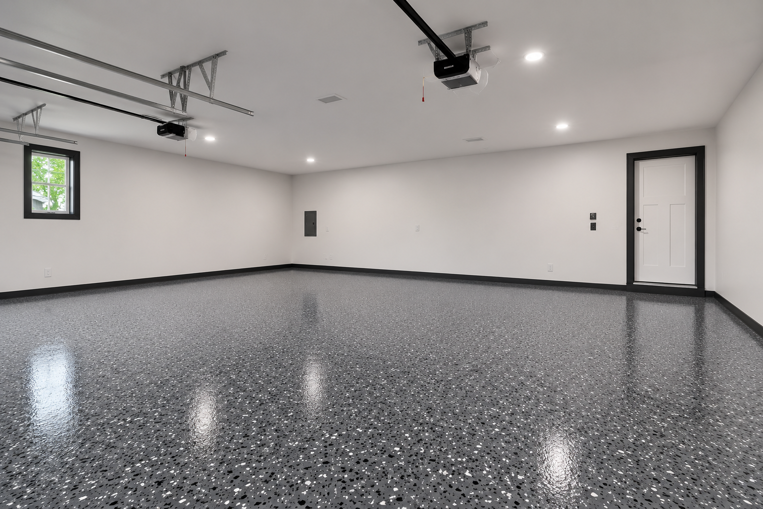 Ai Epoxy Floor Attached Garage