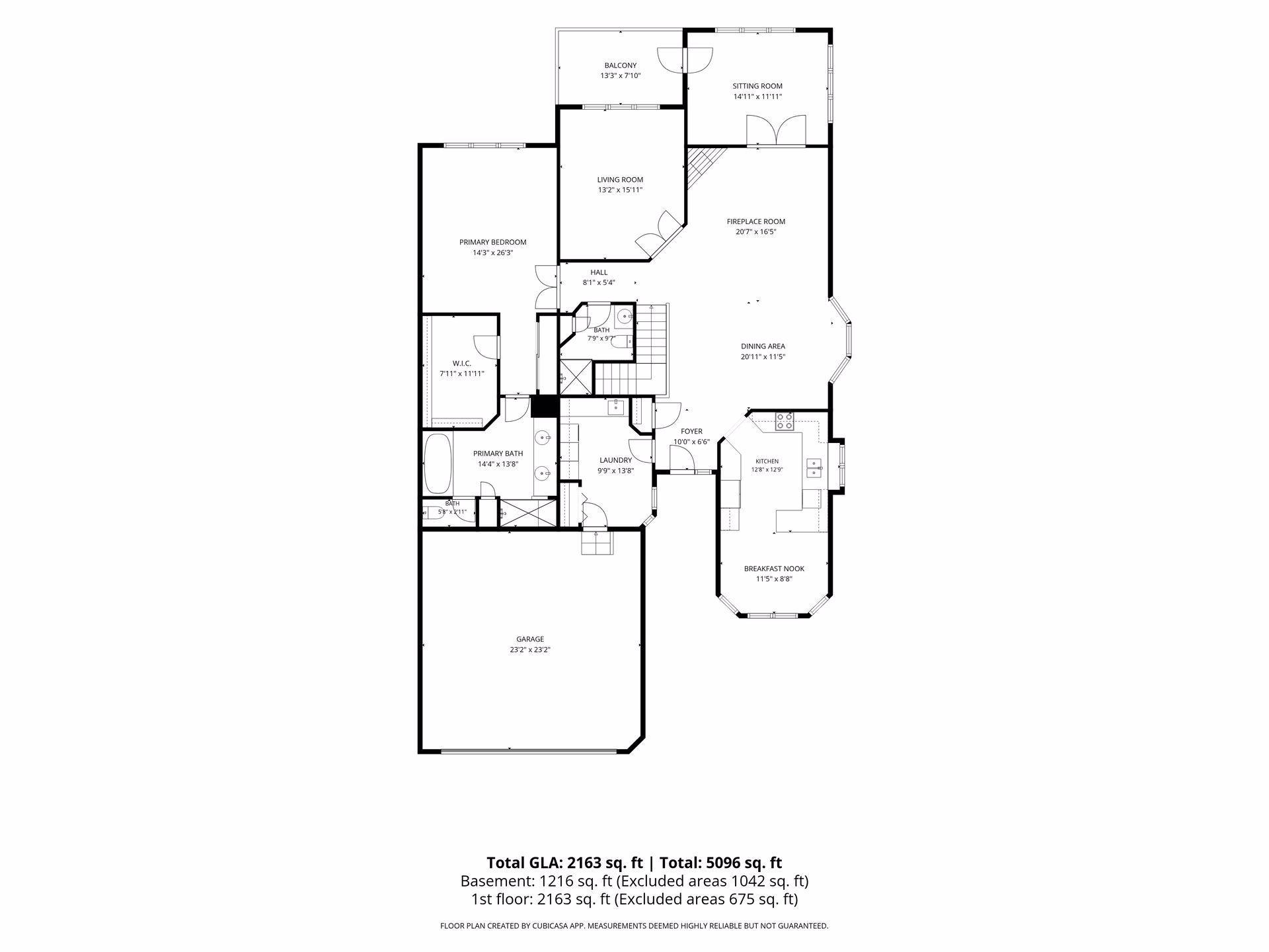 10426 Eagle Pointe Circle - Floor plan.