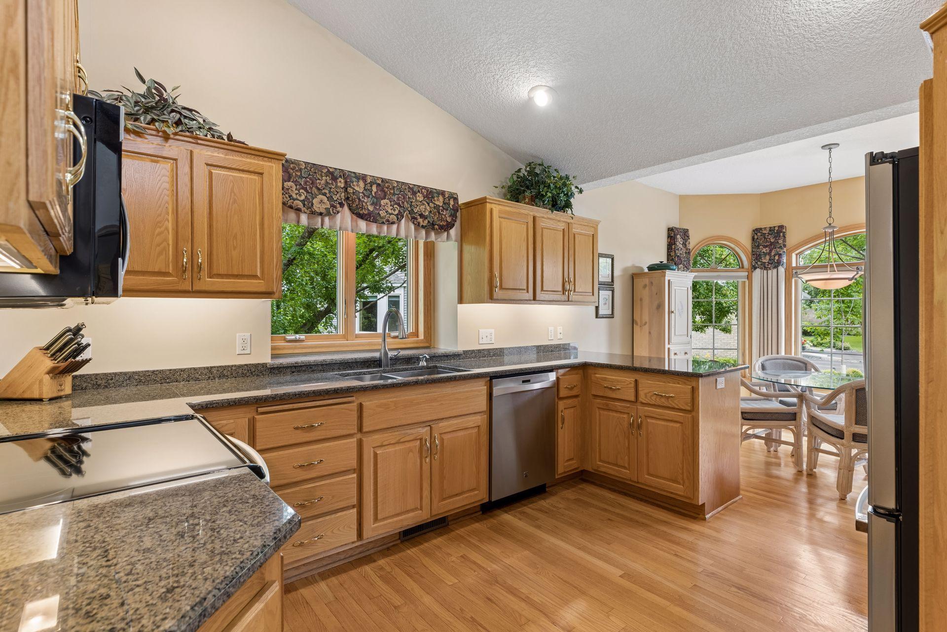 10426 Eagle Pointe Circle - Bright and updated kitchen with ample cabinets.