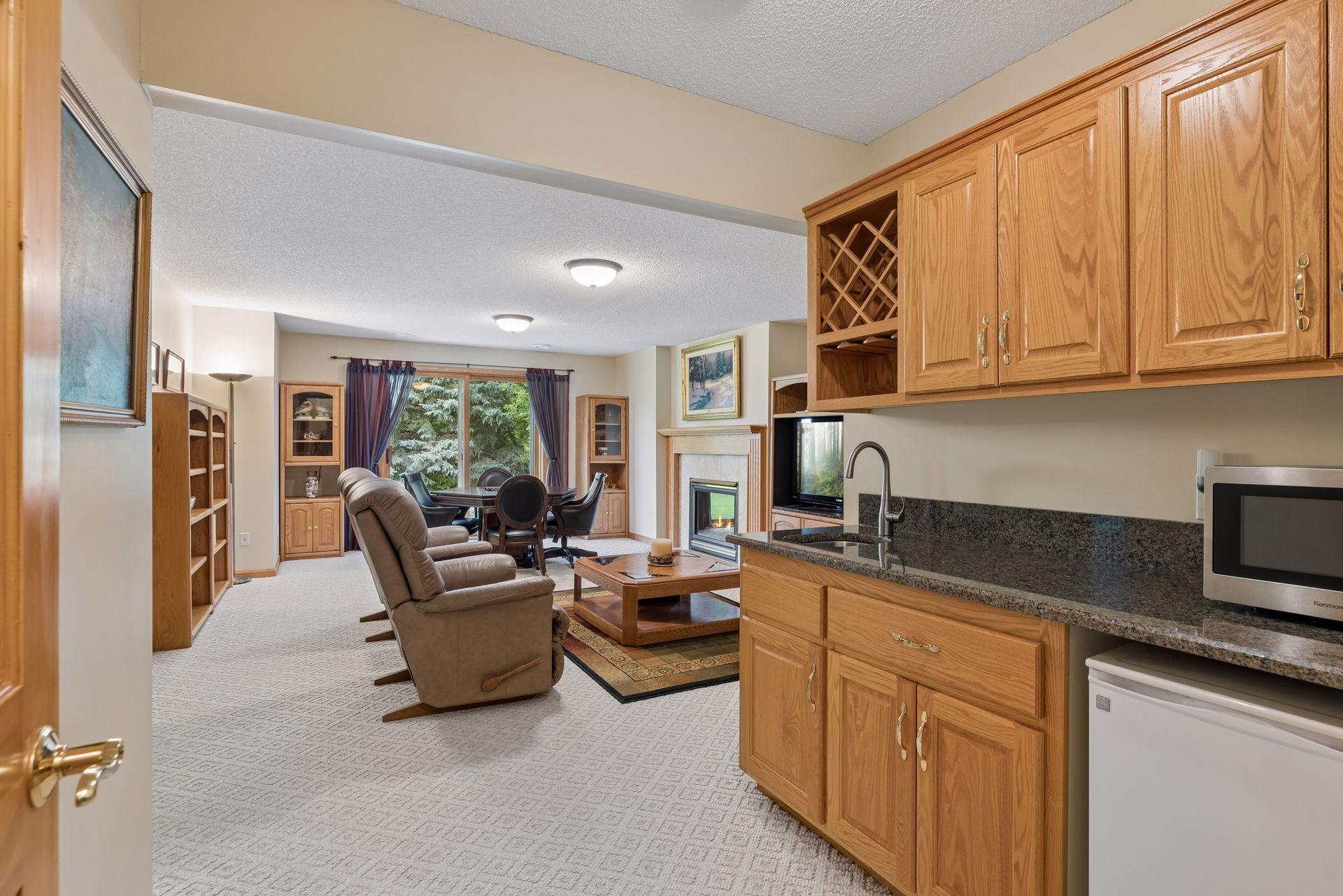 10426 Eagle Pointe Circle - View of the lower level recreation room from the doorway.