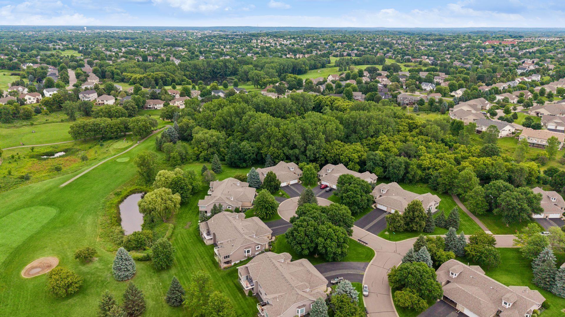 10426 Eagle Pointe Circle - View of the cul-de-sac.