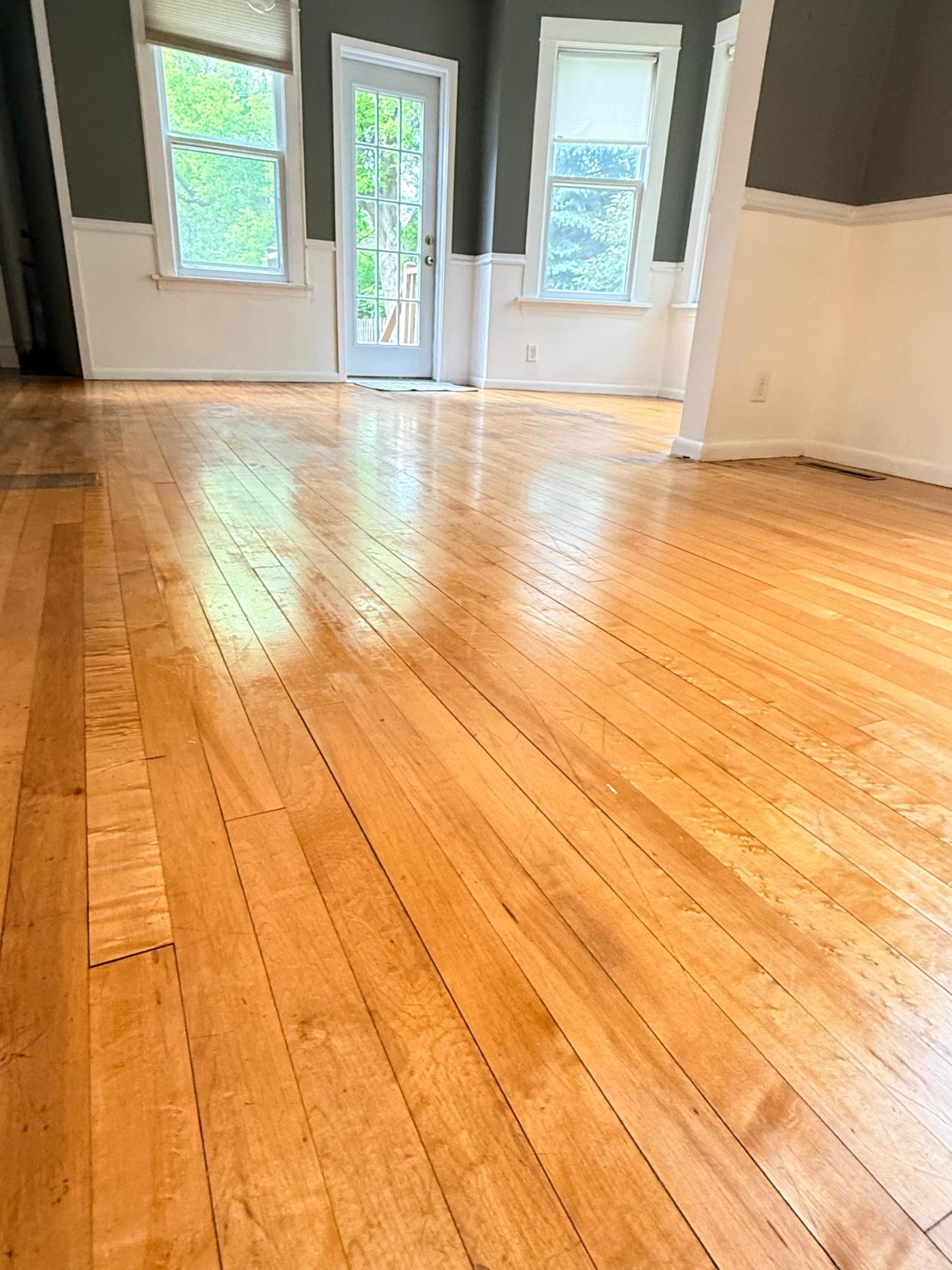 Gorgeous hardwood floors