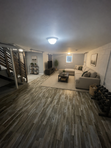 Virtually Staged Basement Family Room 1.PNG