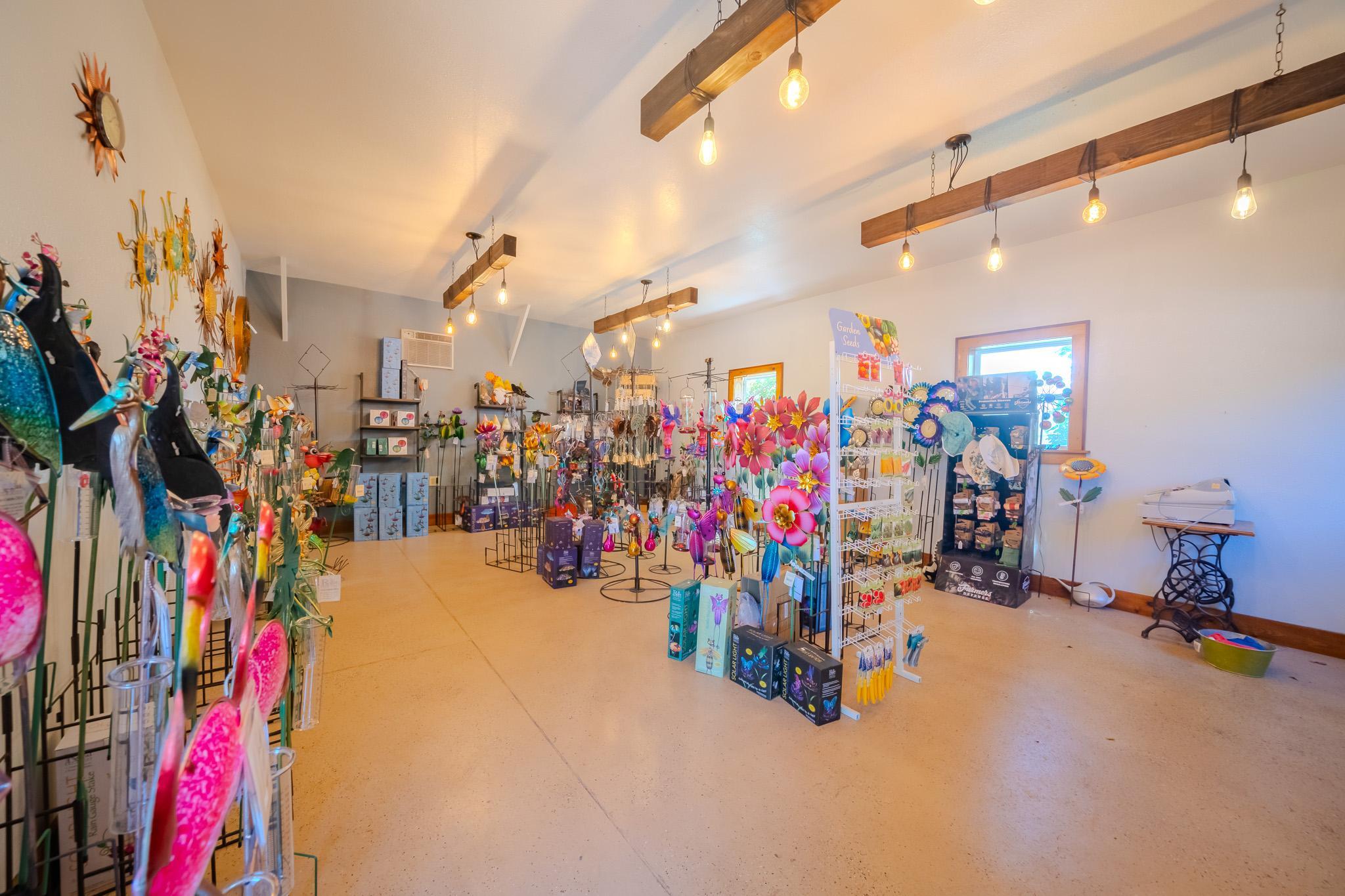 Gift shop area