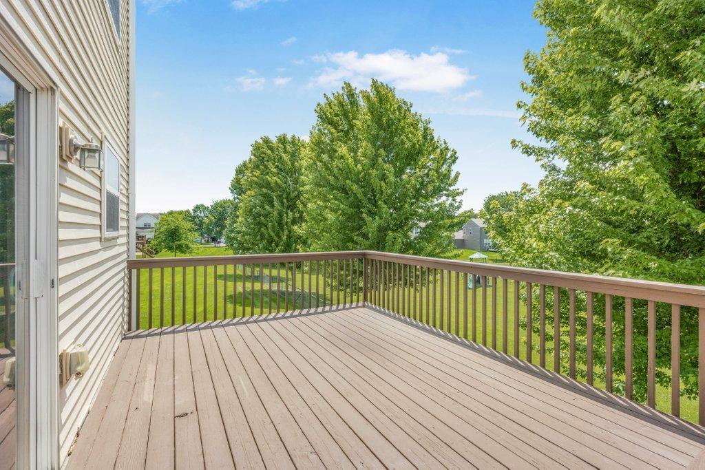 Nice views from the back Deck