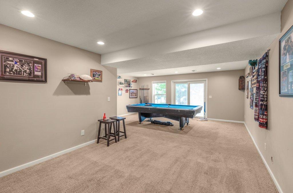 Lower Level Walkout to back yard
