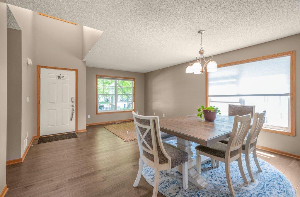 Light & Bright, all brand New flooring in LR, DR & Kitchen
