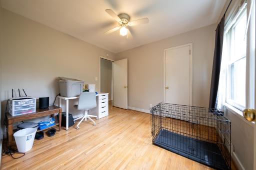 Second bedroom which can also make for a good office or guest room