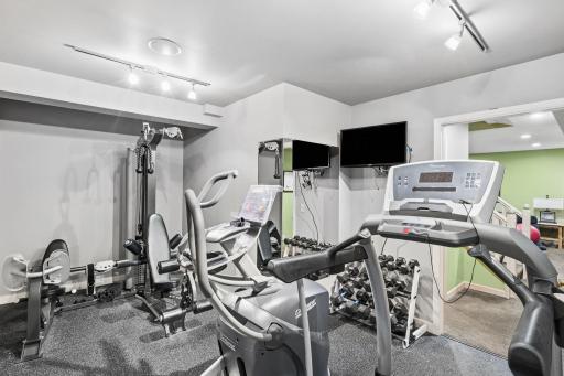 LL Fitness room includes all equipment except elliptical machine