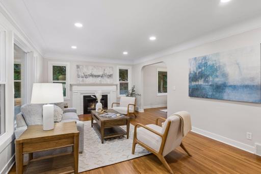 Great Room: New Baseboard, New Window Trim, New Interior Doors