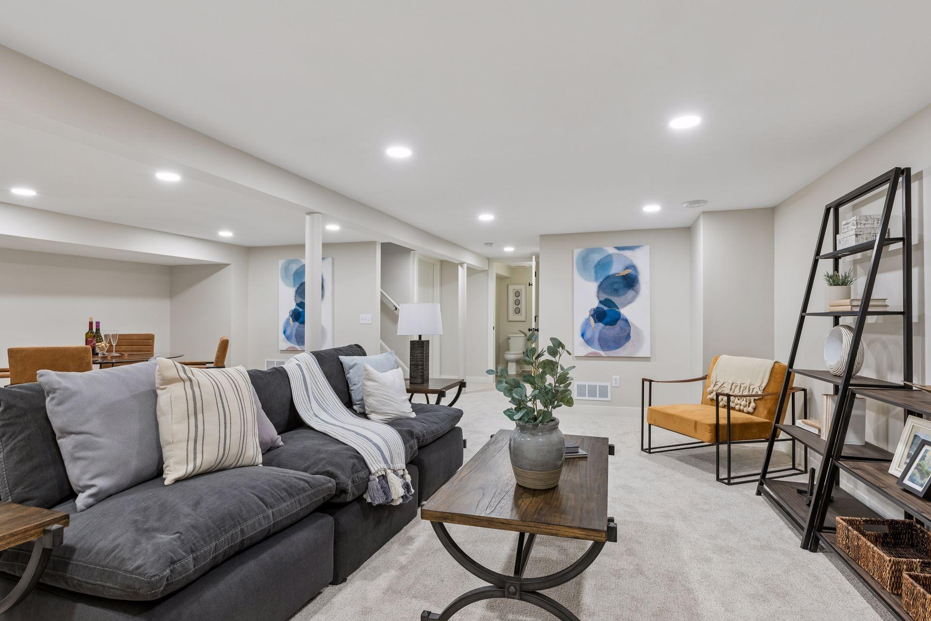 Lower Level - Including new 3/4 bath