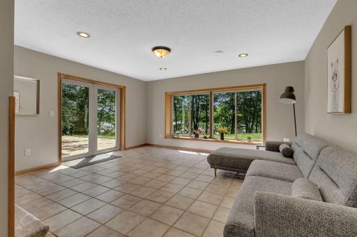 Secondary LL entertaining space with patio