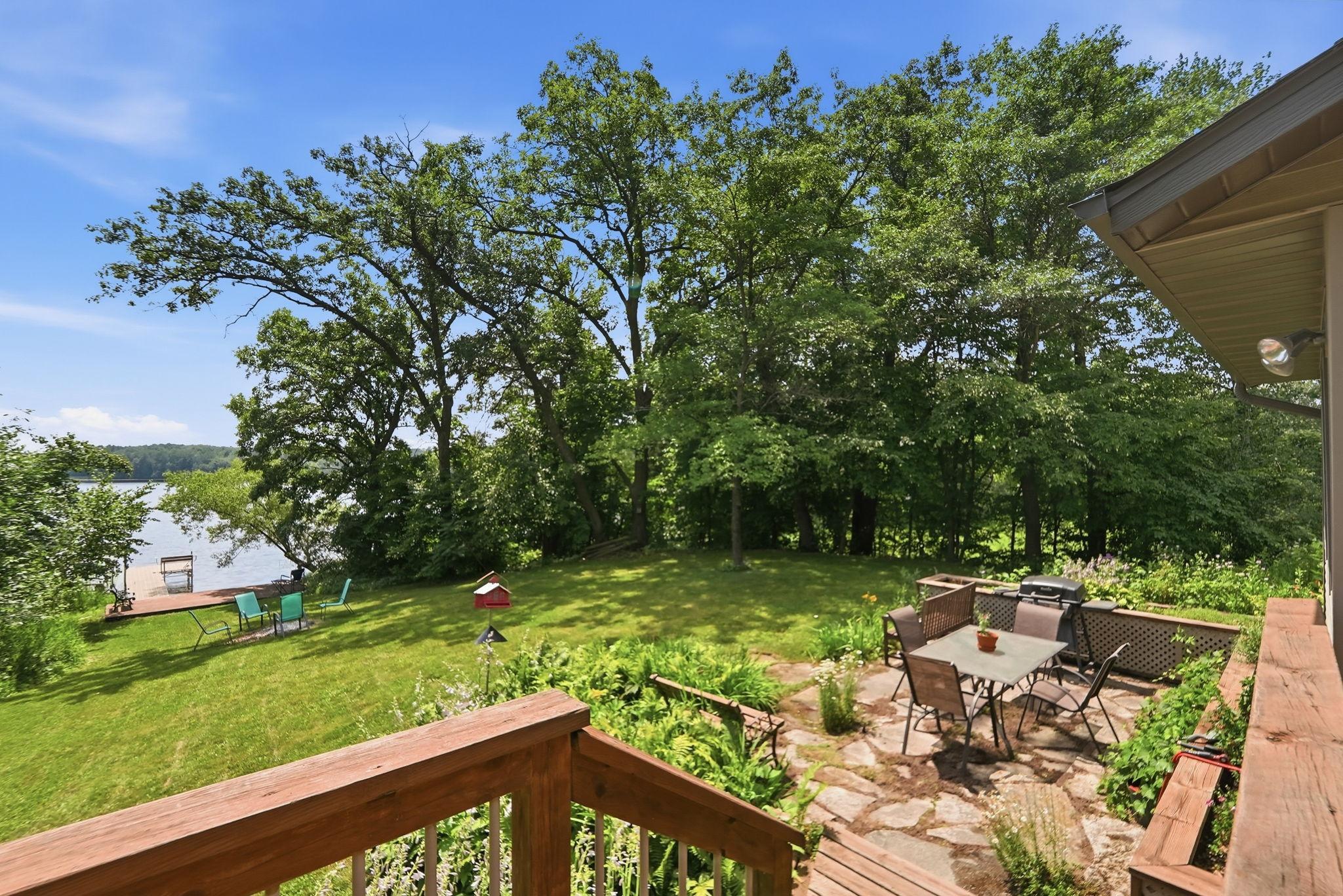 Deck leading to the Patio