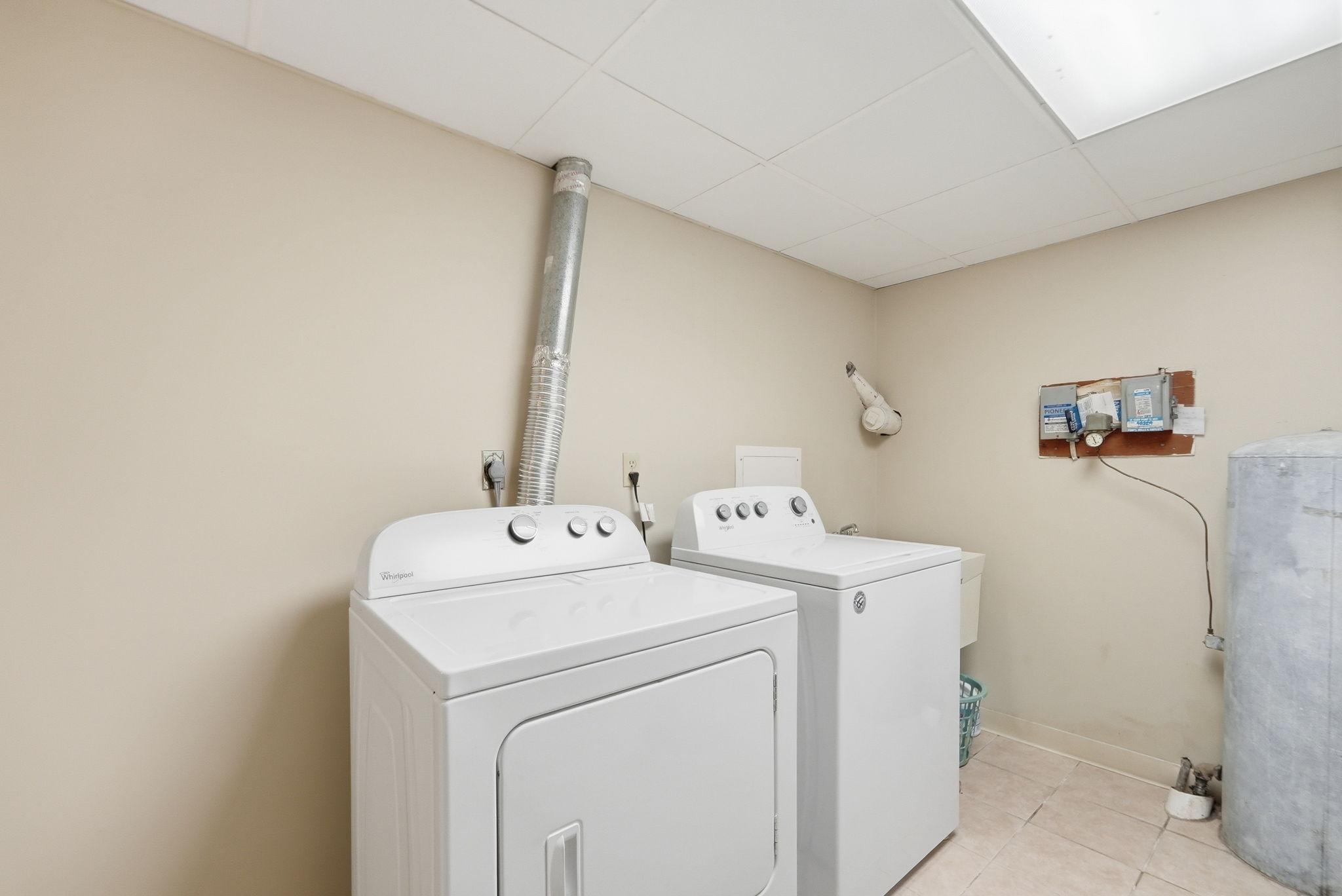 Lower Level Laundry Room