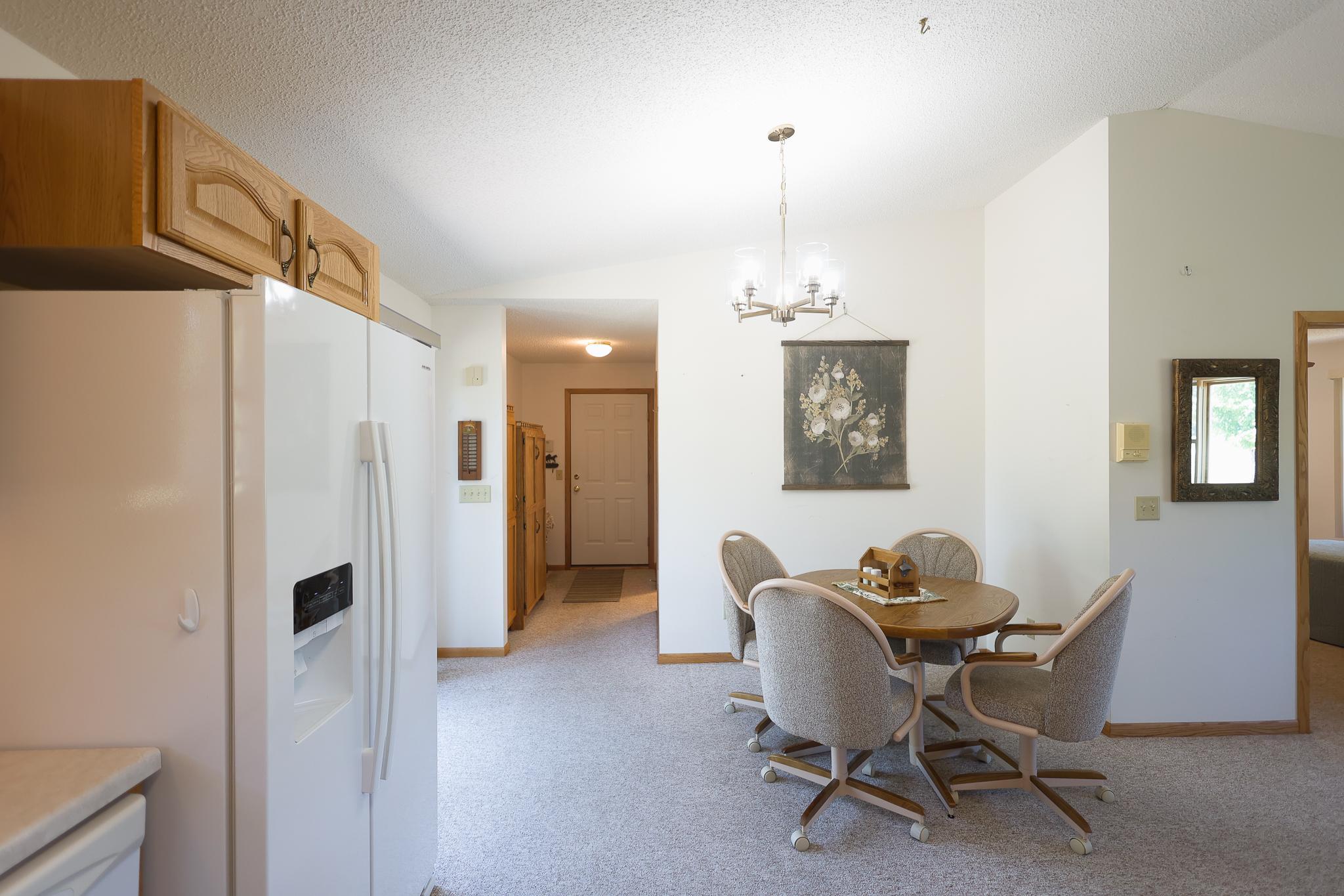 Dining Room Looking To Garage
