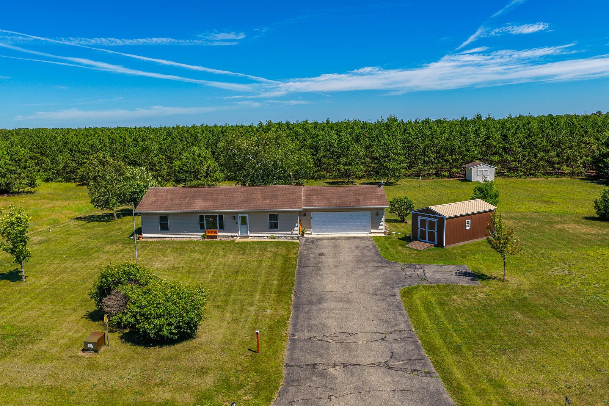 2+ Acres, 2 Sheds, Paved Driveway