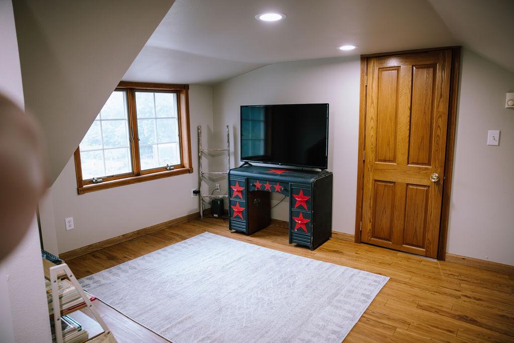 Upstairs flex room