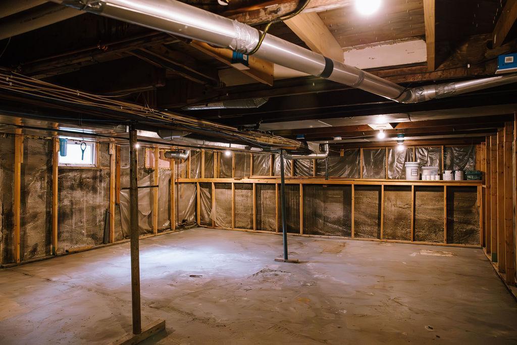 Basement storage