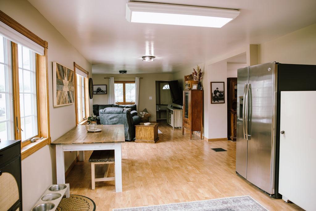 Open floor plan