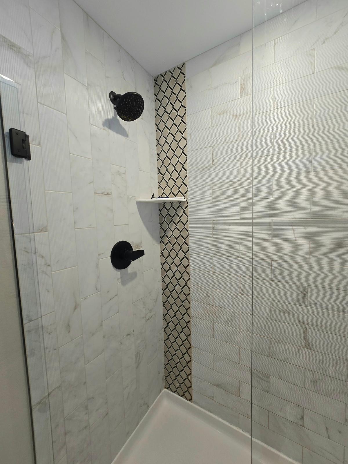 Tiles shower
