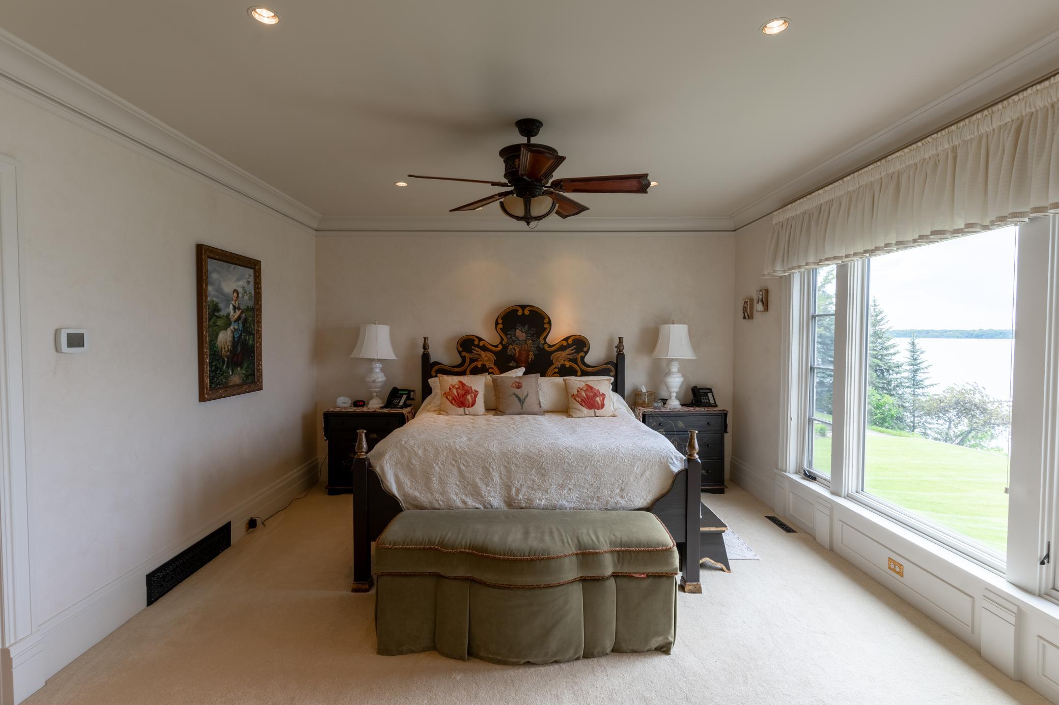 Primary Suite w/ views of lake