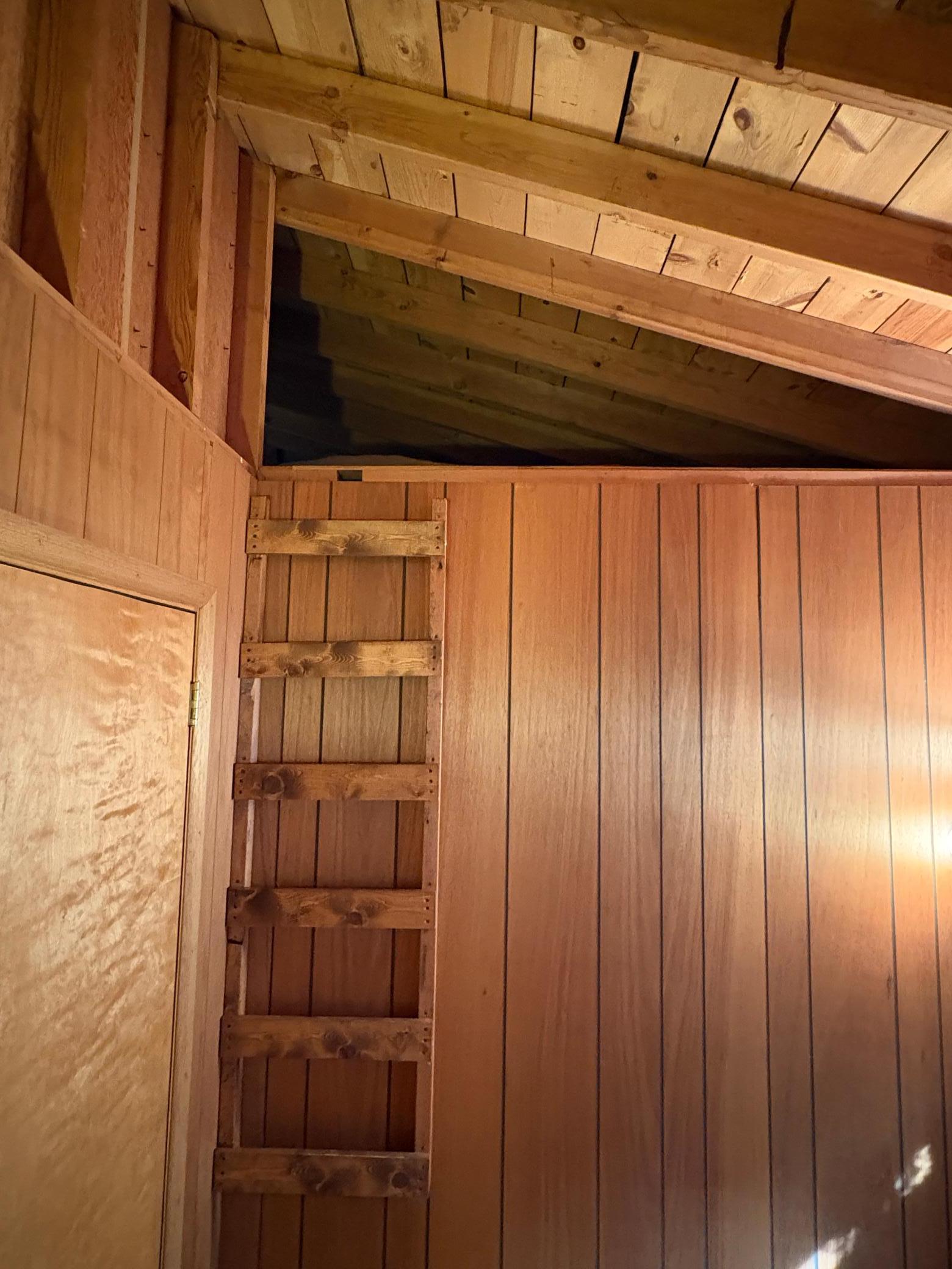 Ladder To Loft In Bedroom 2.JPG