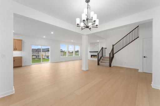 Enjoy the added elegance of the formal dining room, easily reached within the open floorplan