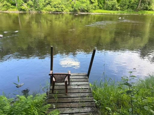Take in the peaceful setting or fish off the dock