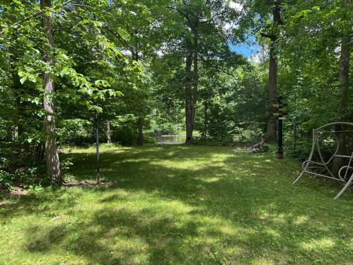 Tons of shade/privacy on the 0.694 acre lot