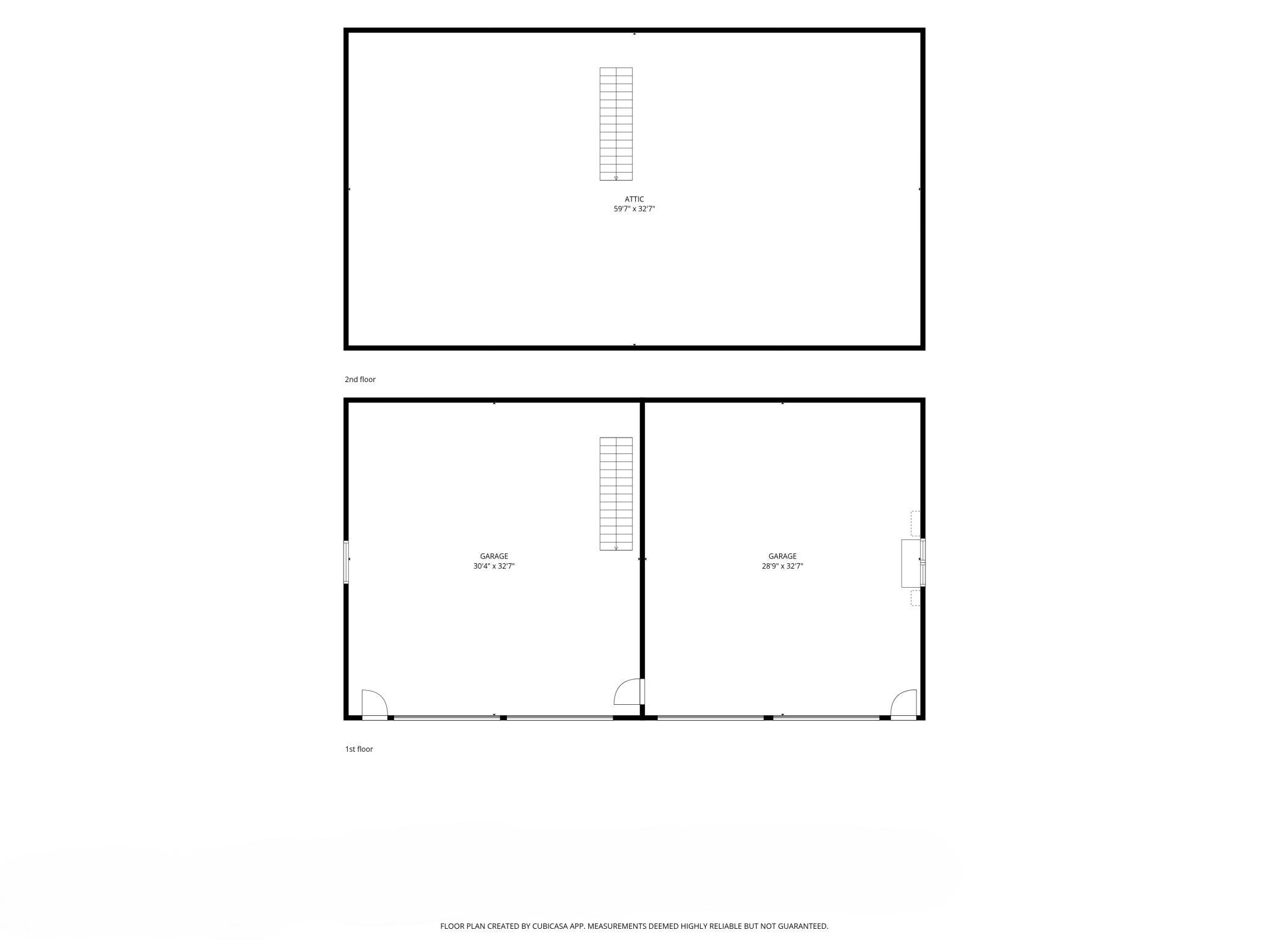 Outbuilding floorplan.