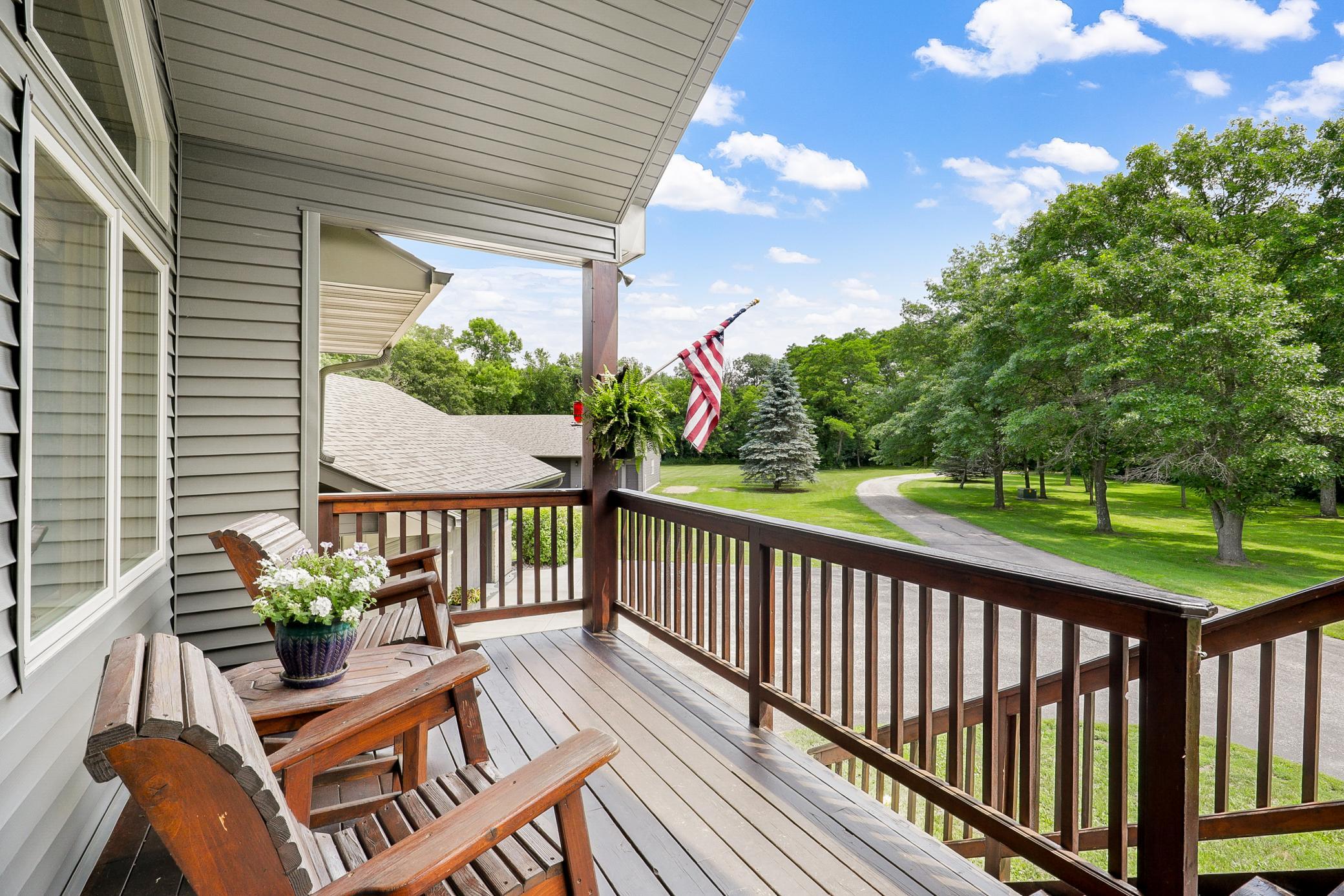 All flooring throughout the home has been replaced since acquisition, with LVP on the main level and new carpeting below, and the interior paint was refreshed in 2026.