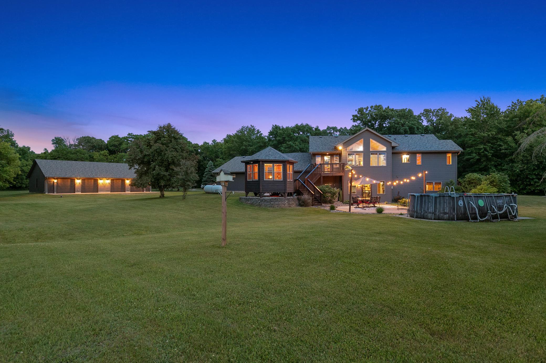 The home has been thoughtfully updated inside and out and is complemented by a spacious outbuilding featuring a heated workshop and ample storage.