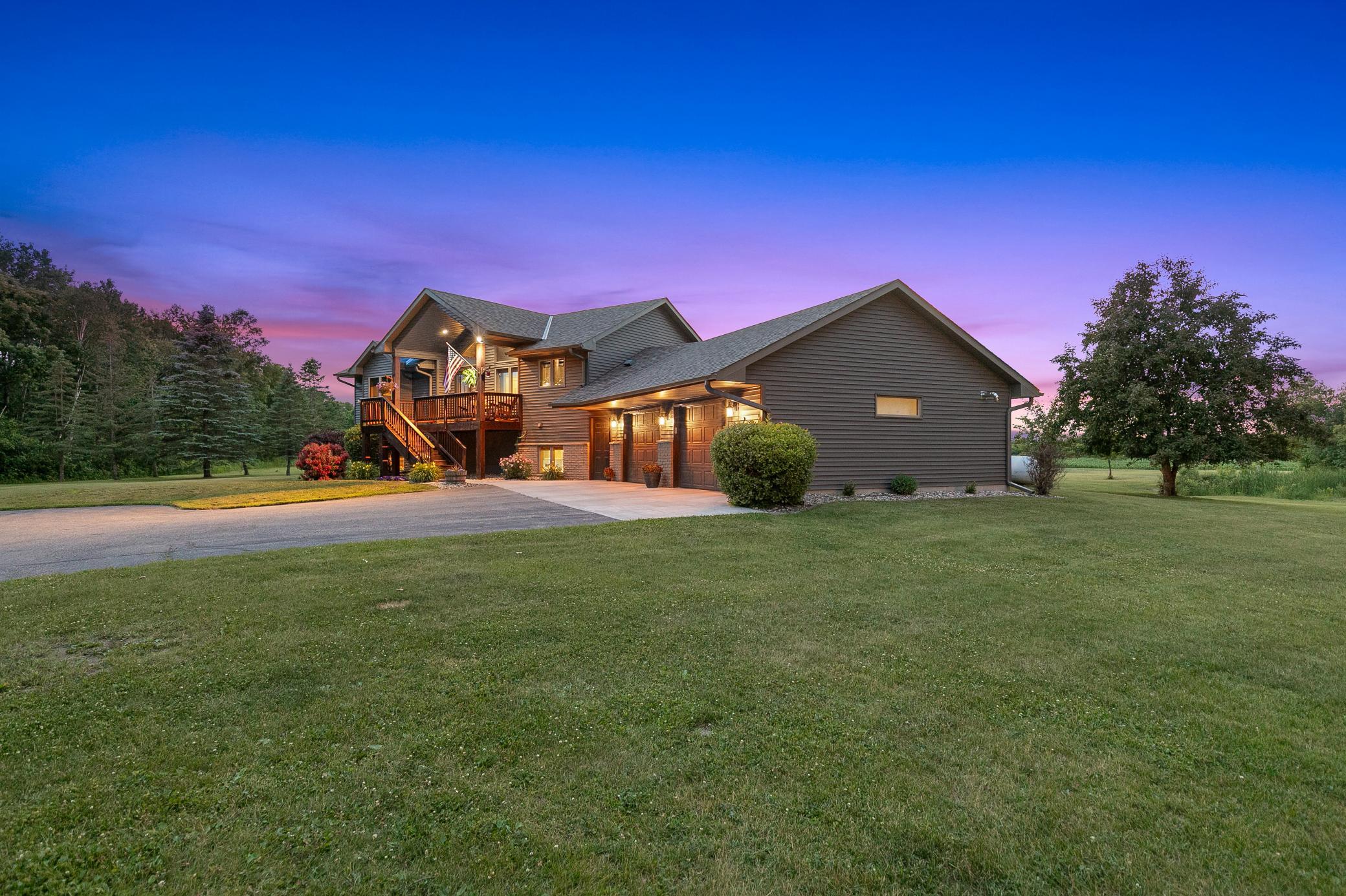 The exterior of the home and outbuilding were updated in 2024 with new roofs, vinyl siding and gutters.