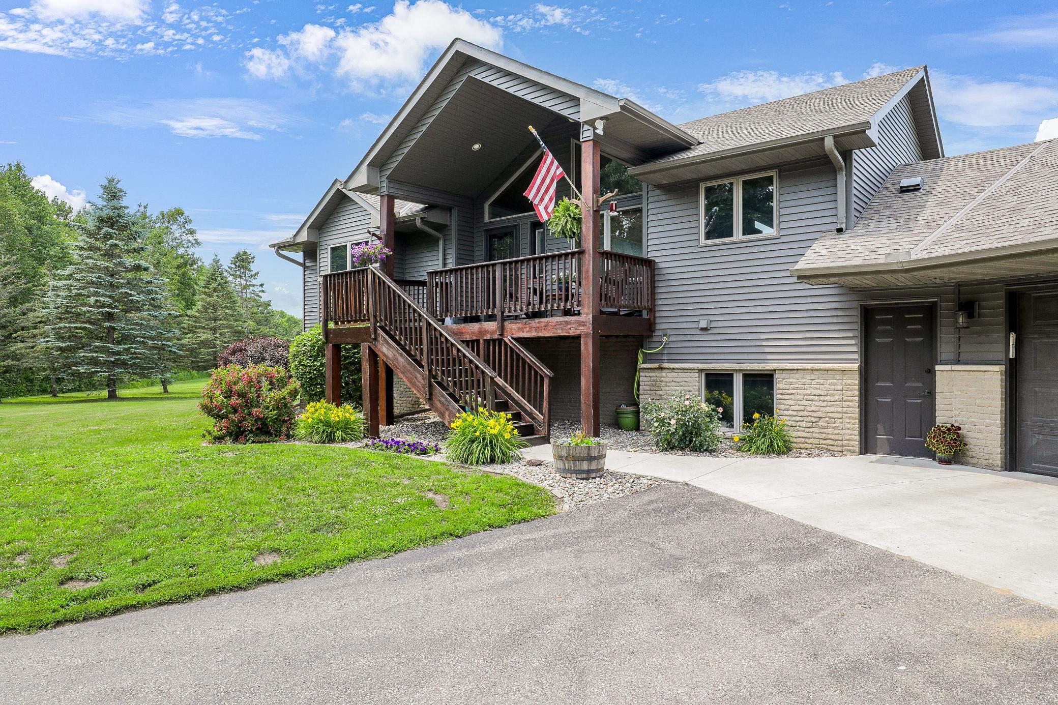 The exterior of the home and outbuilding were updated in 2024 with new roofs, vinyl siding and gutters.