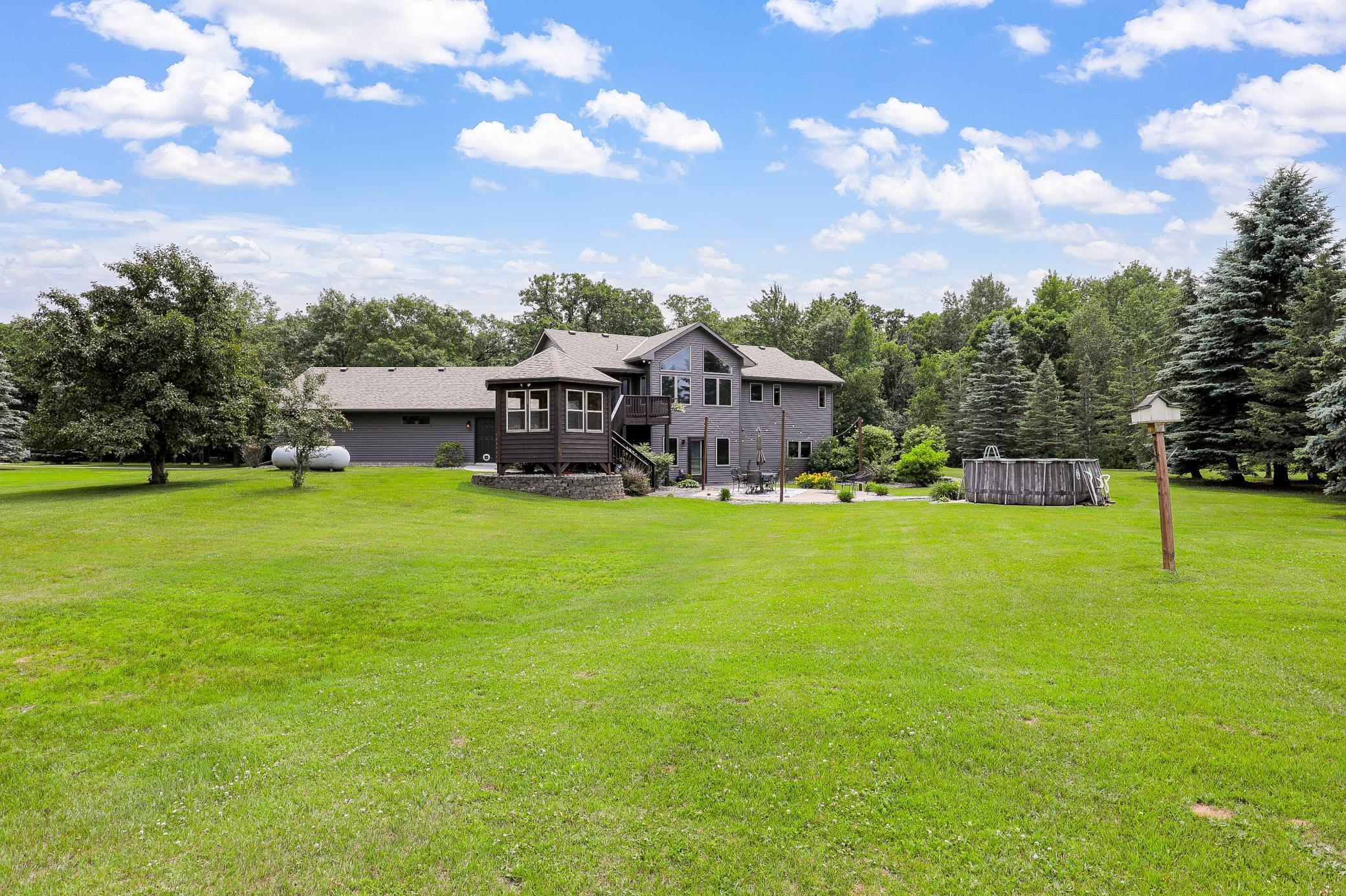 This serene, 20 acre estate consists 100% of usable high ground divided between huntable forest (approximately 11 acres), tillable acreage (approximately 7 acres), and park-like grounds (approximately 2 acres).
