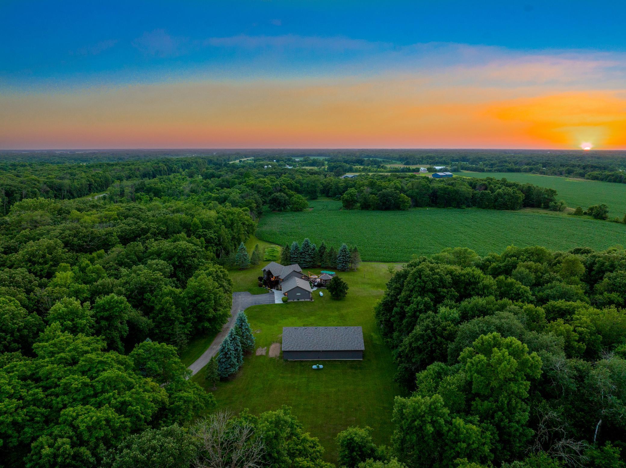 This is a rare opportunity to have world-class hunting on your own land, steps from your front door. Located directly across the street from the Sherburne National Wildlife Refuge, the property is rich with wildlife.