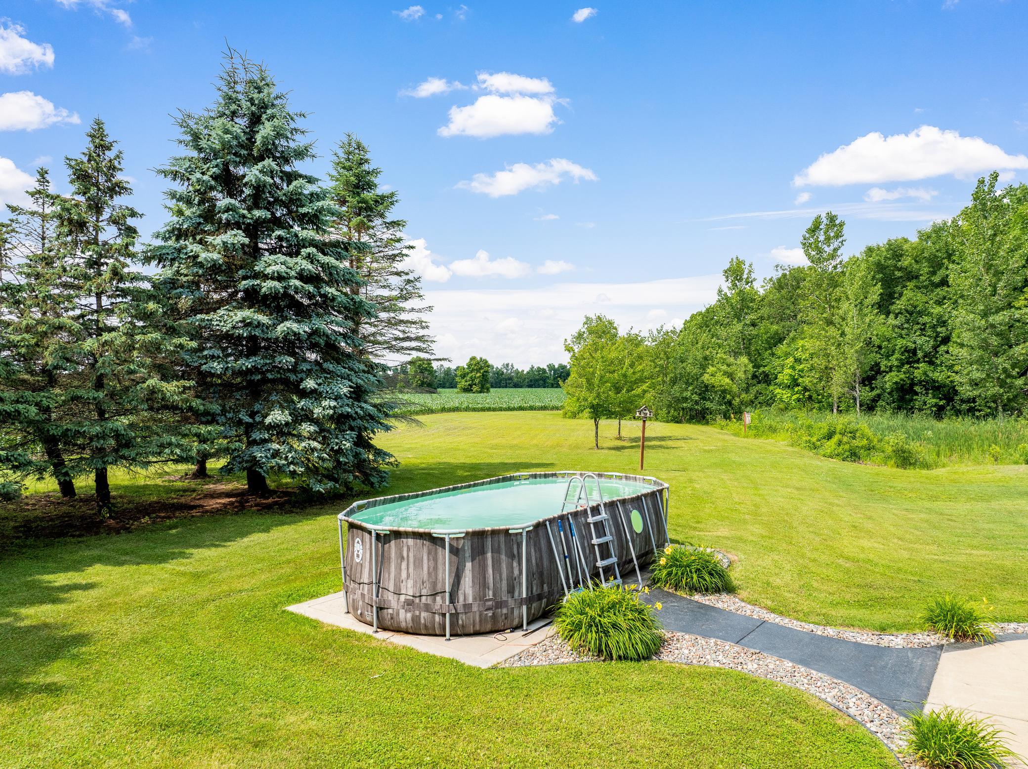 This serene, 20 acre estate consists 100% of usable high ground divided between huntable forest (approximately 11 acres), tillable acreage (approximately 7 acres), and park-like grounds (approximately 2 acres).