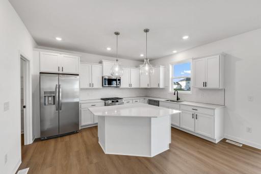 (All the following photos are of a similar home, actual finishes may vary.)