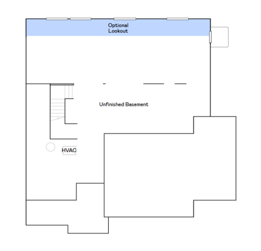 Lower level floorplan